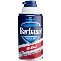 Case of 6 - Barbasol Original Shaving Cream - 10 Oz (283 Gm)