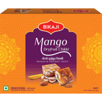 Case of 20 - Bikaji Mango Dry Fruit Chikki - 250 Gm (8.8 Oz)