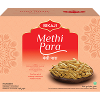 Case of 20 - Bikaji Methi Para - 400 Gm (14.1 Oz)