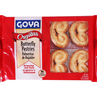 Case of 16 - Goya Butterfly Pastries - 7.05 Oz (200 Gm)