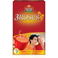 Case of 24 - Brook Bond 3 Roses Loose Tea - 500 Gm (17.63 Oz)