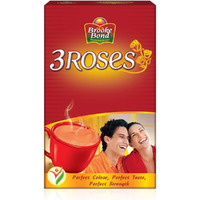 Case of 24 - Brook Bond 3 Roses Loose Tea - 500 Gm (17.63 Oz)