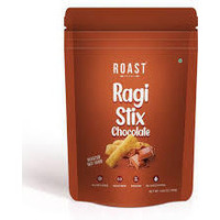 Case of 12 - Roast Foods Ragi Stix Chocolate - 100 Gm (3.52 Oz)
