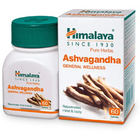 Case of 10 - Himalaya Ashvagandha General Wellness - 60 Tablets