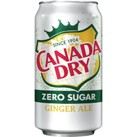 Case of 10 - Canada Dry Zero Sugar - 7.5 Fl Oz (221 Ml)