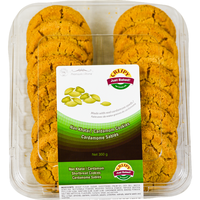 Case of 12 - Crispy Nan Khatai Cardamom Cookies - 350 Gm (13 Oz)