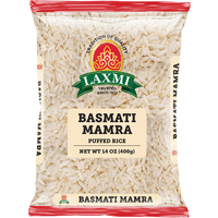 Case of 20 - Laxmi Mamra Basmati Puffed Rice - 400 Gm (14 Oz)