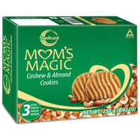 Case of 36 - Sunfeast Mom's Magic Cashew & Almond Cookies - 250 Gm (8.8 Oz)