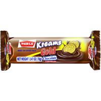 Case of 48 - Parle Kreams Gold Chocolate - 66 Gm (2.3 Oz)