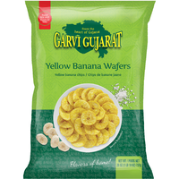 Case of 10 - Garvi Gujarat Yellow Banana Wafers - 26 Oz (737 Gm)