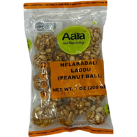 Case of 20 - Aara Nelakadale Peanut Laddu - 200 Gm (7 Oz)