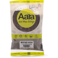 Case of 20 - Aara Mustard Seeds - 200 Gm (7 Oz)