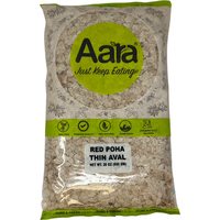 Case of 10 - Aara Red Poha Thin Aval - 800 Gm (28 Oz)