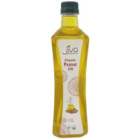 Case of 12 - Jiva Organics Organic Peanut Oil - 1 L (33.8 Fl Oz)