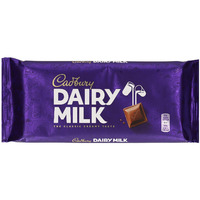 Case of 17 - Cadbury Dairy Milk Chocolate - 180 Gm (6.3 Oz)