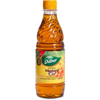 Case of 24 - Dabur Mustard Oil - 500 Ml (16.9 Fl.Oz)