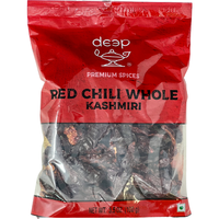 Case of 20 - Deep Red Chili Whole Kashmiri - 100 Gm (3.5 Oz)