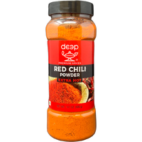 Case of 6 - Deep Red Chili Powder Extra Hot - 400 Gm (14 Oz)