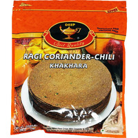 Case of 32 - Deep Ragi Coriander Chili Khakhara - 7 Oz