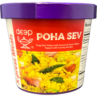 Case of 24 - Deep X-Press Meals Poha Sev - 110 Gm (3.9 Oz)