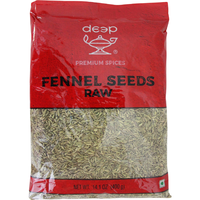 Case of 20 - Deep Fennel Seeds - 400 Gm (14 Oz)