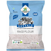 Case of 10 - 24 Mantra Organic Ragi Flour - 2 Lb (908 Gm)