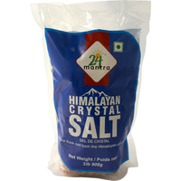 Case of 12 - 24 Mantra Organic Himalayan Crystal Salt - 2 Lb (908 Gm)