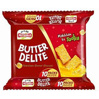 Case of 12 - Priyagold Butter Delite Biscuits - 500 Gm (1.1 Lb)