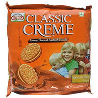 Case of 12 - Priyagold Club Creme Orange Biscuits - 350 Gm (12.3 Oz)