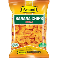 Case of 20 - Anand Banana Chips Chilli - 12 Oz (340 Gm)