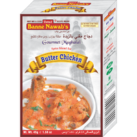Case of 12 - Ustad Banne Nawab's Butter Chicken Masala -  45 Gm (1.58 Oz)