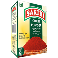 Case of 10 - Sakthi Chilli Powder - 200 Gm (7 Oz)