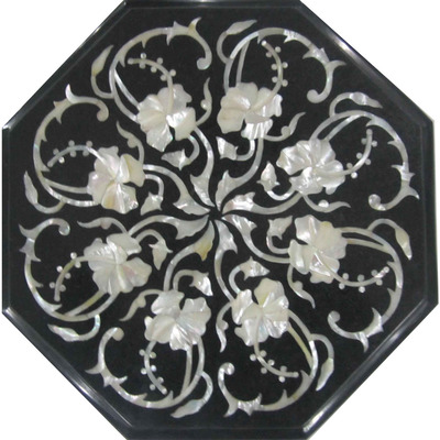 Black Marble Table Top