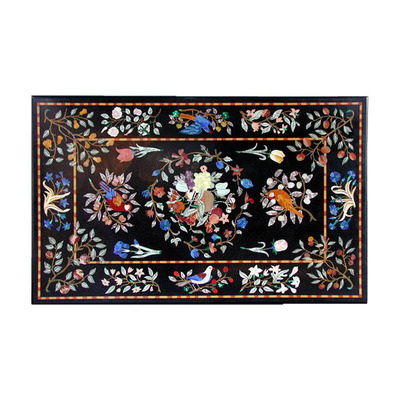 Black Marble Table Top