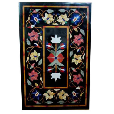 Black Marble Table Top