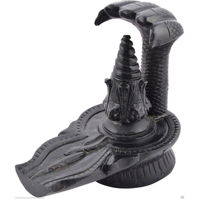 Black Marble Shiva Lingam Shivling