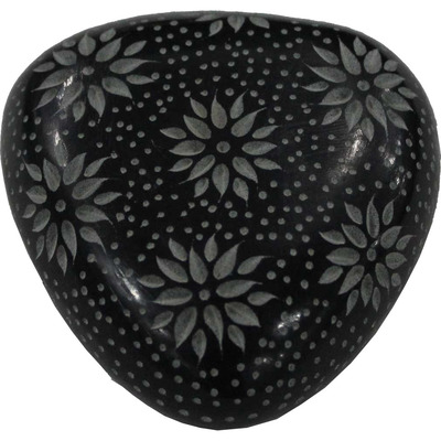 Black Marble Paperweight