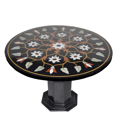 Black Marble Table Top