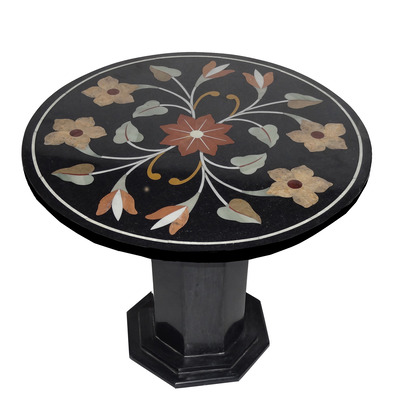 Black Marble Table Top