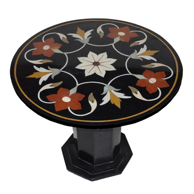 Black Marble Table Top