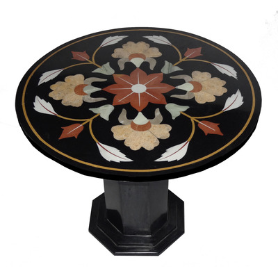 Black Marble Table Top