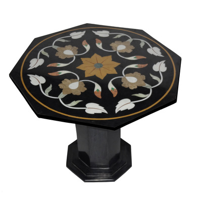 Black Marble Table Top