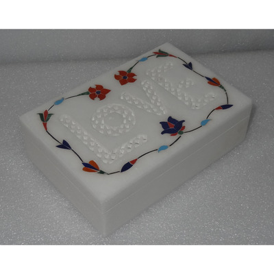 White Marble Jewelry Box