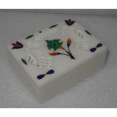 White Marble Jewelry Box