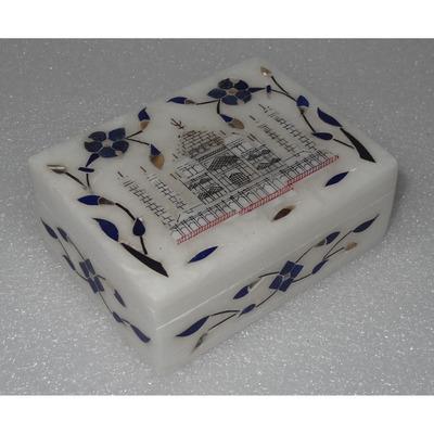 White Marble Jewelry Box