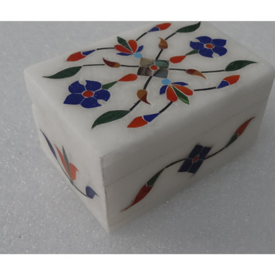 White Marble Jewelry Box