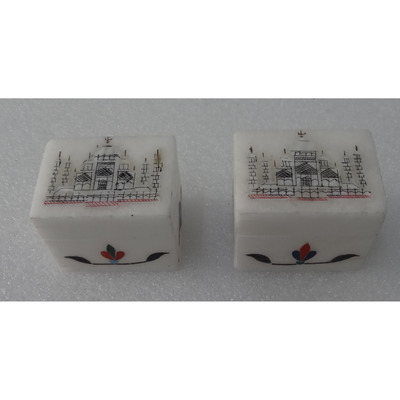 White Marble Jewelry Box