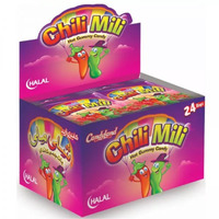 Chili Mili Hot Gummy Candy Halal 24bags