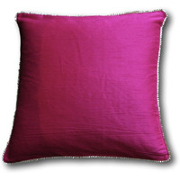 Pillow cover with gold edge welt -16  x16