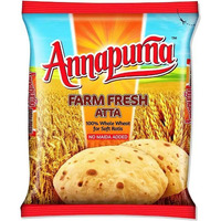 Annapurna 100% Whole Wheat Flour (Atta) India - 11 lbs (LIMIT 2) (11 lbs bag)